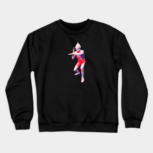 Ultraman Crewneck Sweatshirt by Colonel JD McShiteBurger